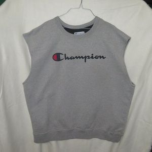 2XL Champion Sleeveless Sweatshirt